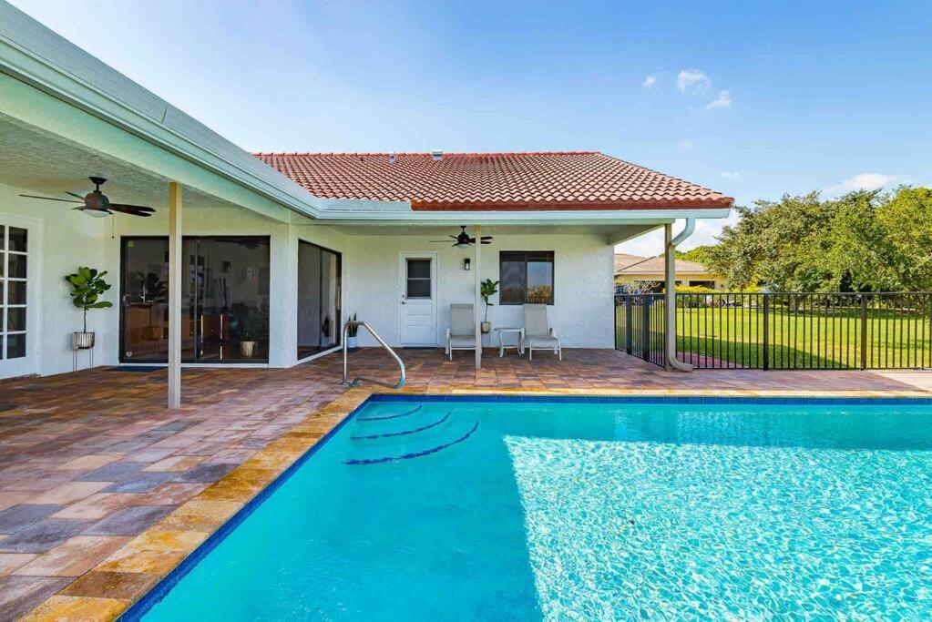 4/3.5 House With Pool- Boynton Beach, Fl. Kültér fotó