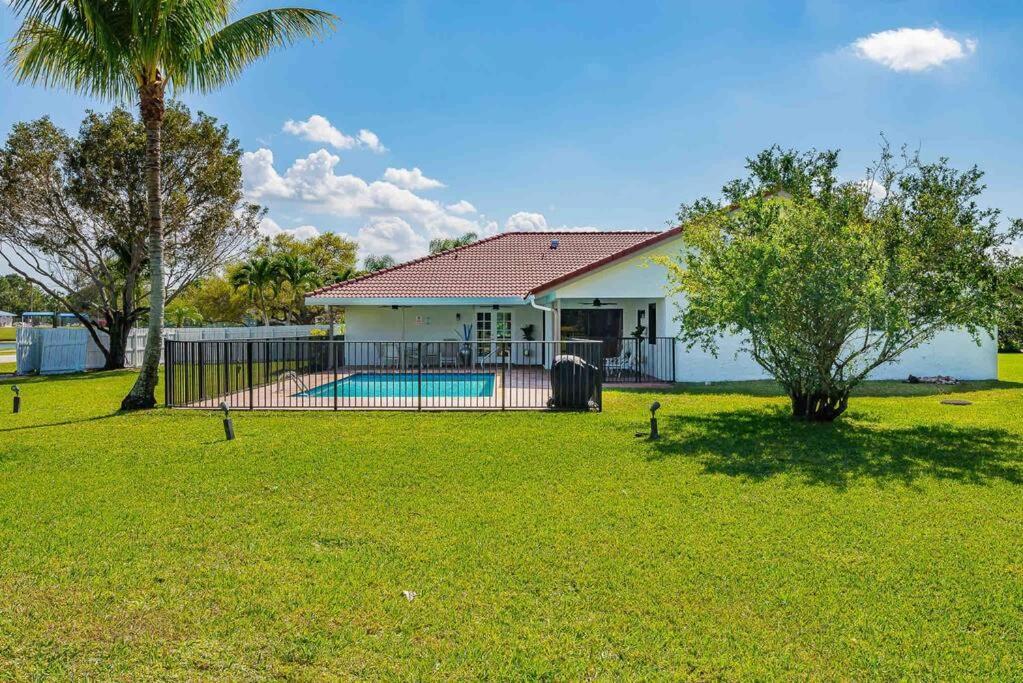 4/3.5 House With Pool- Boynton Beach, Fl. Kültér fotó